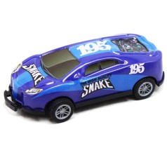 Машинка "Crash Racing" на планшете, синяя