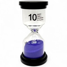 Пісочний годинник на 10 хв (синій)