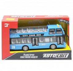 Автобус "Автосвіт", голубой