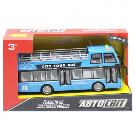 Автобус "Автосвіт", блакитний