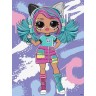 Картина по номерам "Tweens LOL Skate Dance Emma Emo" 30х40 см