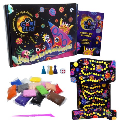 Набор для творчества "Gumi Clay", в кор-ке 30-23-6,8 см