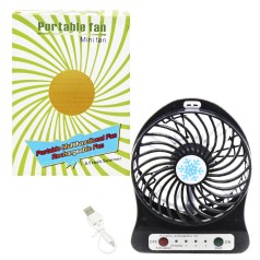 Вентилятор настольный "Portable fan" (черный)