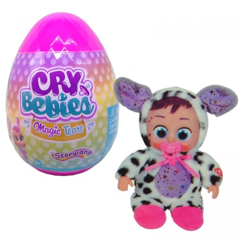 Мягкая кукла в яйце "Сry Babies: Далматинец"