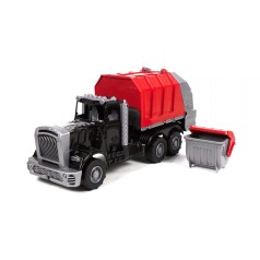 Машина пластиковая Мусоровоз (черный)