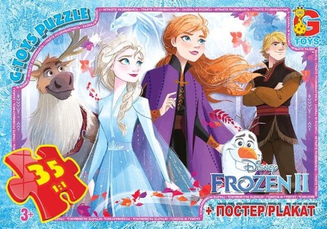Пазлы "Frozen", 35 эл