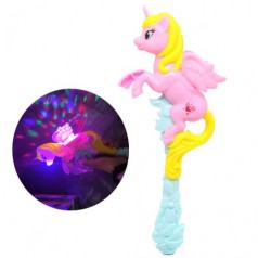 Интерактивная игрушка "Единорог" (на палочке), розовый