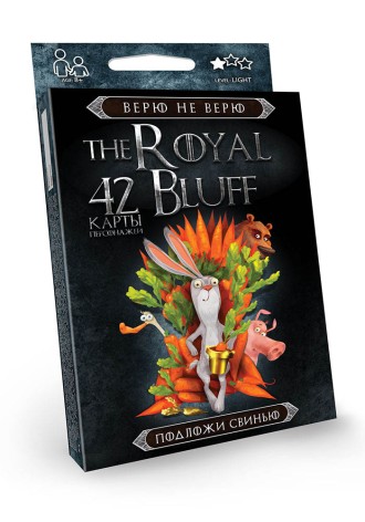 Карткова гра "The Royal Bluff: Вірю не вірю" (рус)