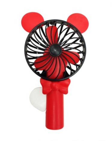 Ручний вентилятор "Mickey Mouse" (червоний)