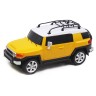 Машинка на радиоуправлении "Toyota FJ Cruiser 2007" (желтая)