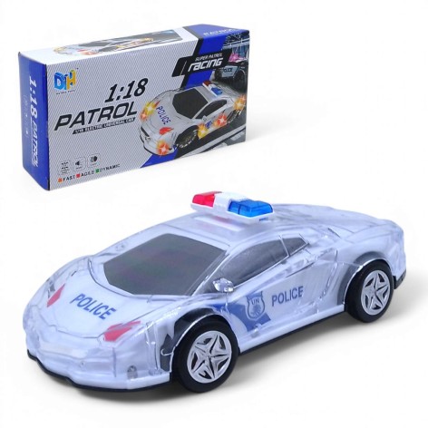 Машина "Поліція" озвучена, зі світлом, в коробці 012