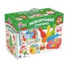 Новогодний набор игрушек ТехноК (коробка 37 х 27.5 х 19.3 см)