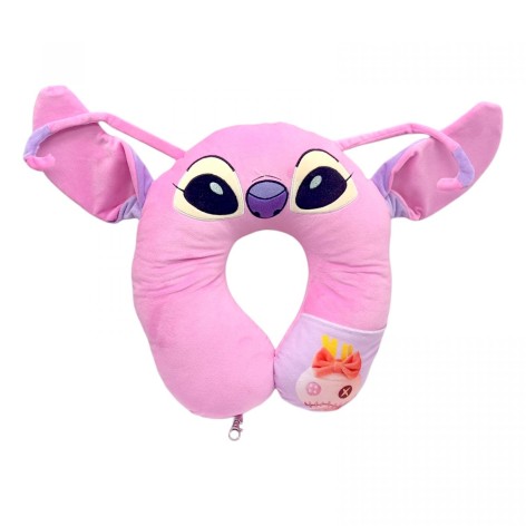 Подголовник подушка розовый Энджел 35х30 см