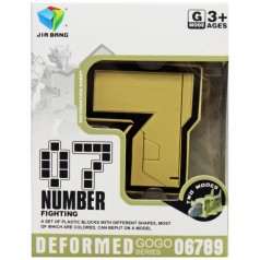 Трансформер-цифра "Number Fighting: 7"