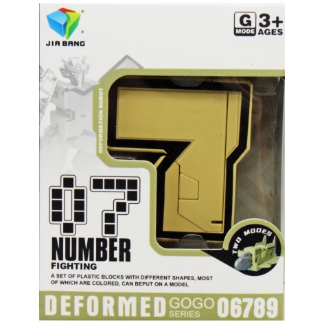 Трансформер-цифра "Number Fighting: 7"