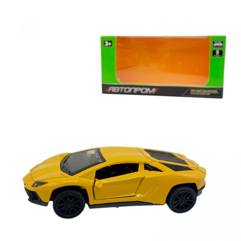МАШИНКА АВТОПРОМ 1:39 LAMBORGHINI (ЖЕЛТАЯ)