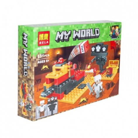 Конструктор "My World Minecraft: Підземний світ. Висушувач", 131 деталь