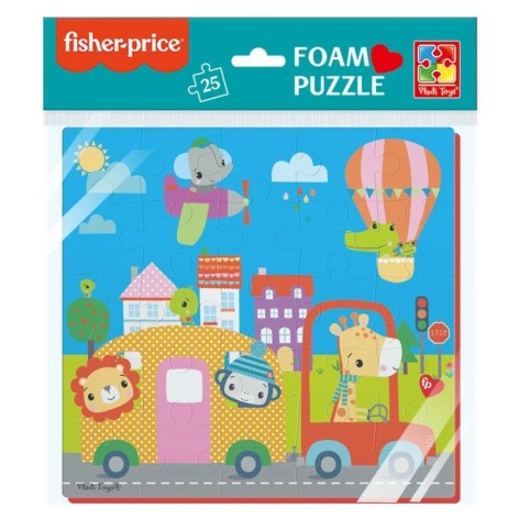М'які пазли 22х23 "Fisher-Price. Місто" VT1109-05 (укр)