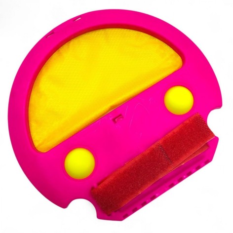 Пастка (кетчбол) з двома м'ячиками (РОЖЕВИЙ)