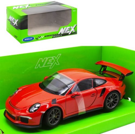 Машинка металева "Porsche 911 GT3", червона