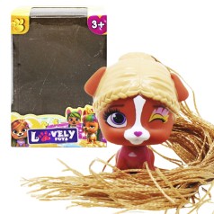Фигурка "Lovely pets: Собачка", коричневая
