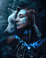 Картина по номерам "Амазонка"