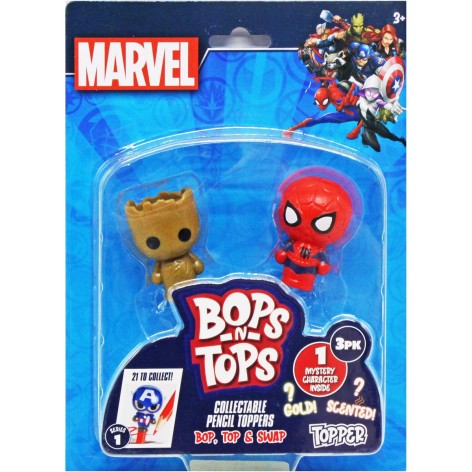 Набір топерів для олівців "Герої Marvel" (3 шт) вигляд 1