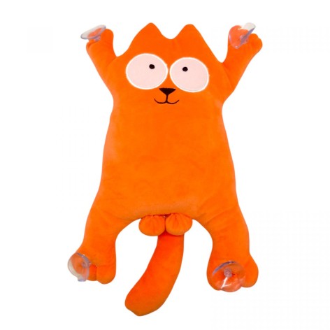 Мягкая игрушка "Кит Саймон" (32см) (Оранжевый)