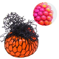 Игрушка-антистресс "Mesh squish ball" (оранжевый)