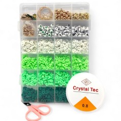 Набор бисера (ножницы и леска в комплекте)