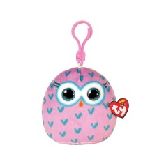 Детская игрушка мягконабивная TY SQUISH-A-BOOS 39573 Сова WINKS 12 см