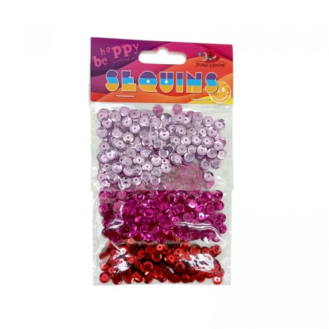 Блесточки, 6мм, 5г*3 пакетики