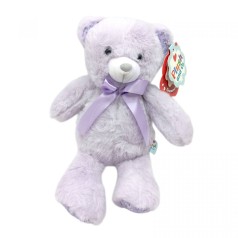 Мягкая игрушка МЕДВЕЖОНОК 30СМ (сиреневый)
