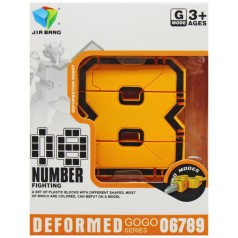 Трансформер-цифра "Number Fighting: 8"
