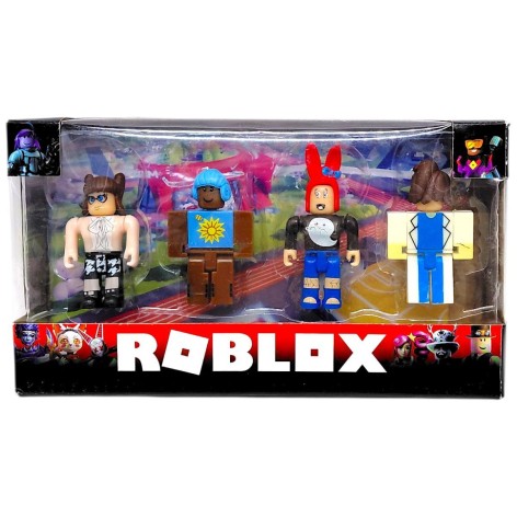 НАБОР ГЕРОЕВ "ROBLOX" 4 ФИГУРКИ 5,5СМ (ВИД 1)