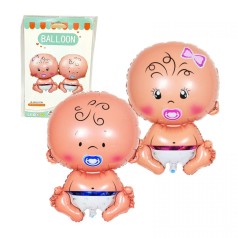 Фольгированный воздушный шарик "Малыш", размер 47*71 см.