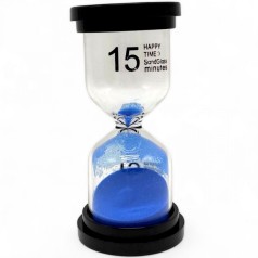 Пісочний годинник на 15 хв (блактиний)
