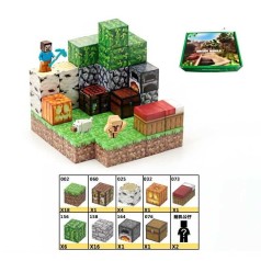 Конструктор магнітний "Майнкрафт/Minecraft" 49 дет