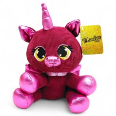 Мягкая игрушка "Plushes Pets" 15 см (бордовый единорог)