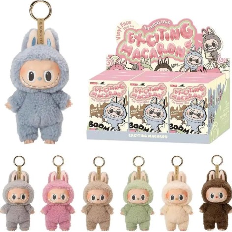 Игрушка-сюрприз мягкая "Exciting Macaron: Labubu" 16 см
