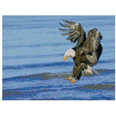 Алмазная мозаика "Орел на охоте"