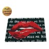 Картина по номерам с красками металлик "Kiss me" 40х50 см