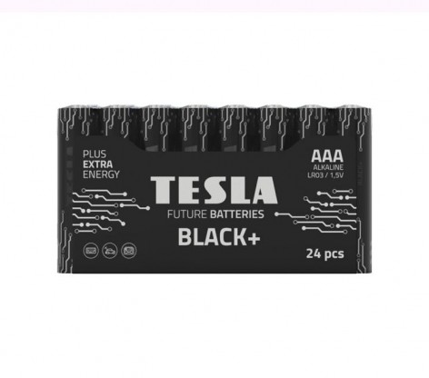 Батарейки "TESLA AAA: BLACK +, 24 шт