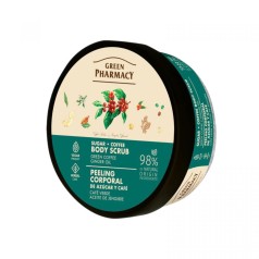 Green Pharmacy скраб д/тела 200мл сахарно-кофейный Зеленый кофе и имбирное масло