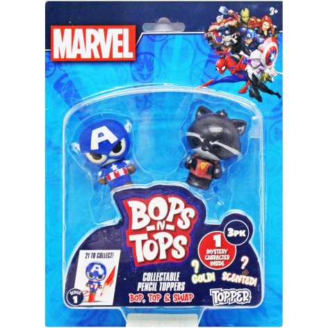 Набір топерів для олівців "Герої Marvel" (3 шт) вигляд 2