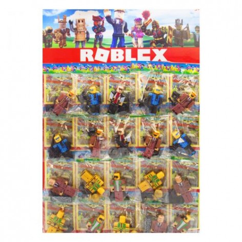 Фигурки "Roblox" на листе, 20 штук
