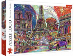 Пазлы "Цвета Парижа", 1000 элементов