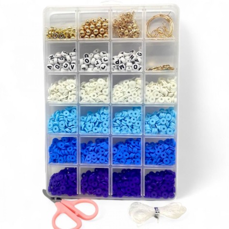 Набор бисера (ножницы и леска в комплекте)