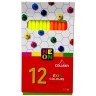 Карандаши 12 штук в упаковке (ВИД 1)