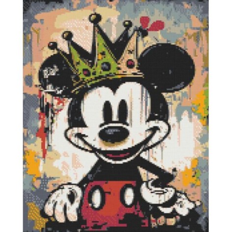 Алмазная мозаика "Микки Маус" 40*50 см